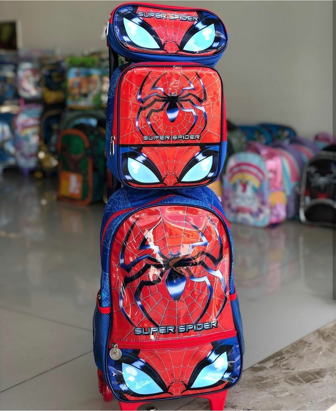 Kit Escolar Homem Aranha