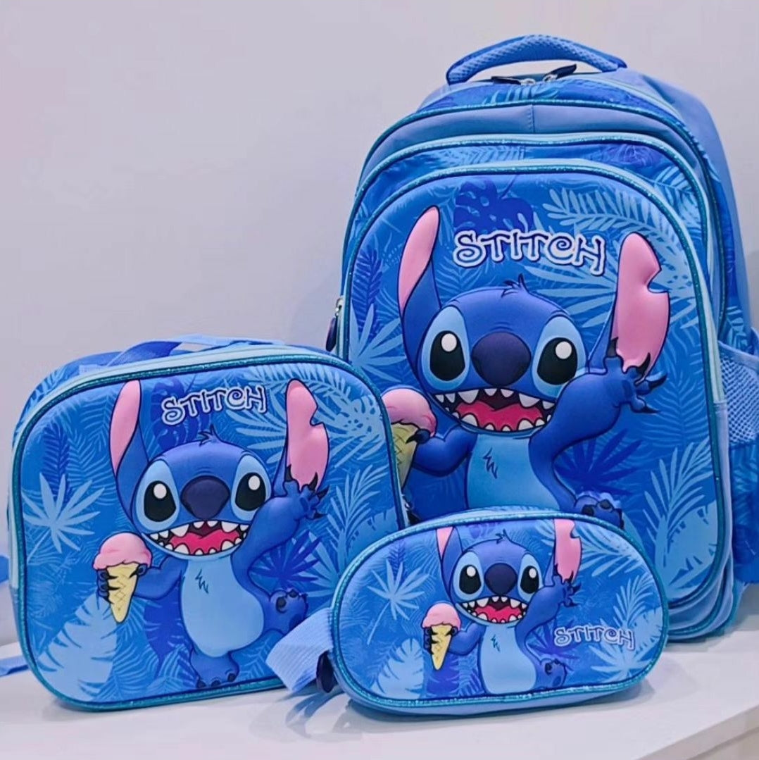 Kit Costa 3 Peças Stitch