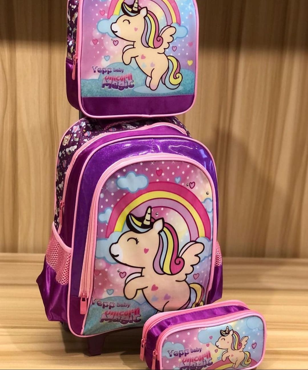 Kit Escolar Unicórnio