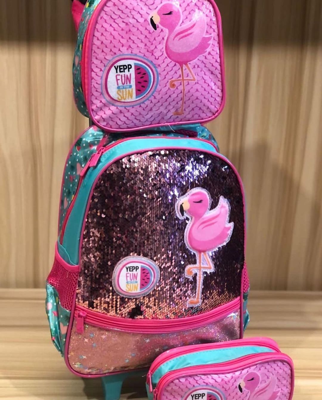 Kit Escolar Flamingo
