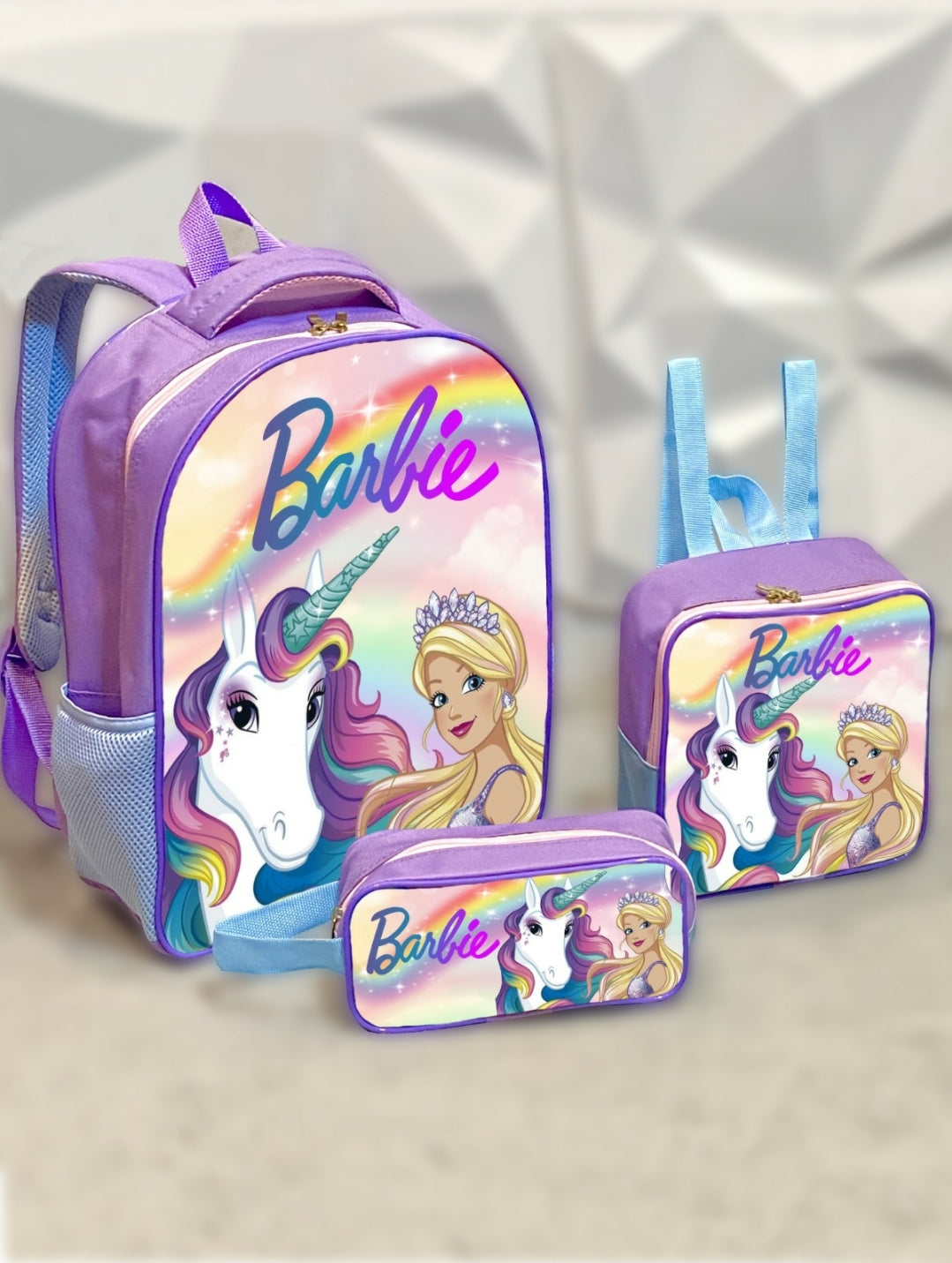 Kit Costa 3 Peças Barbie