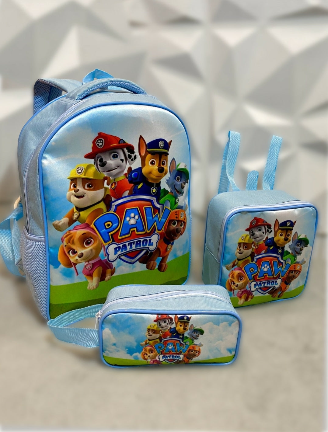Kit Costa 3 Peças Patrulha Canina