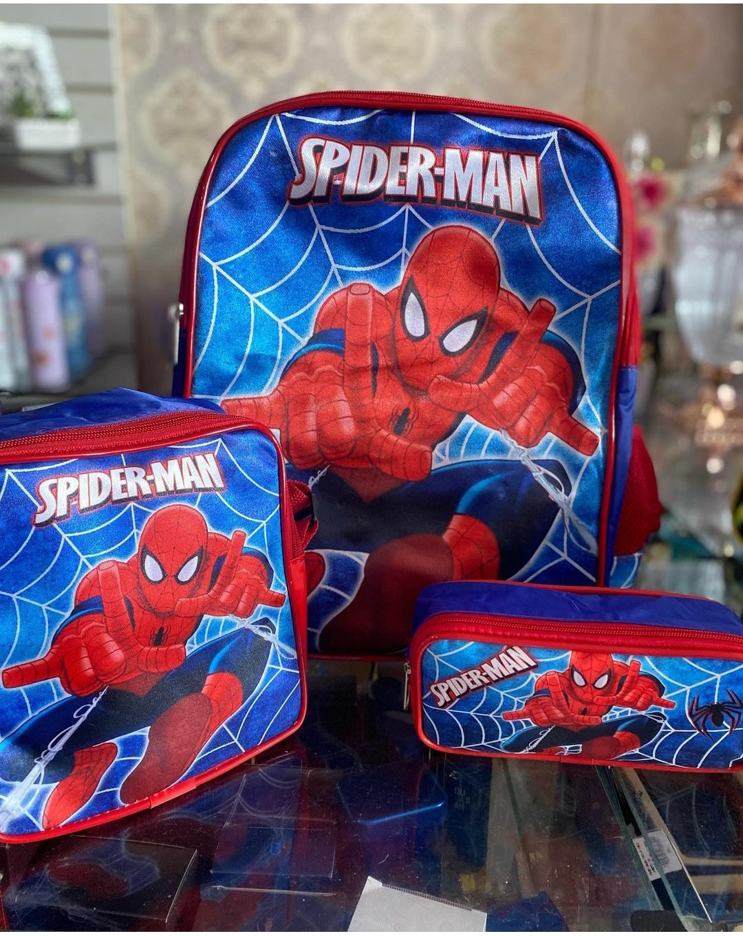 Kit Costa 3 Peças Homem Aranha