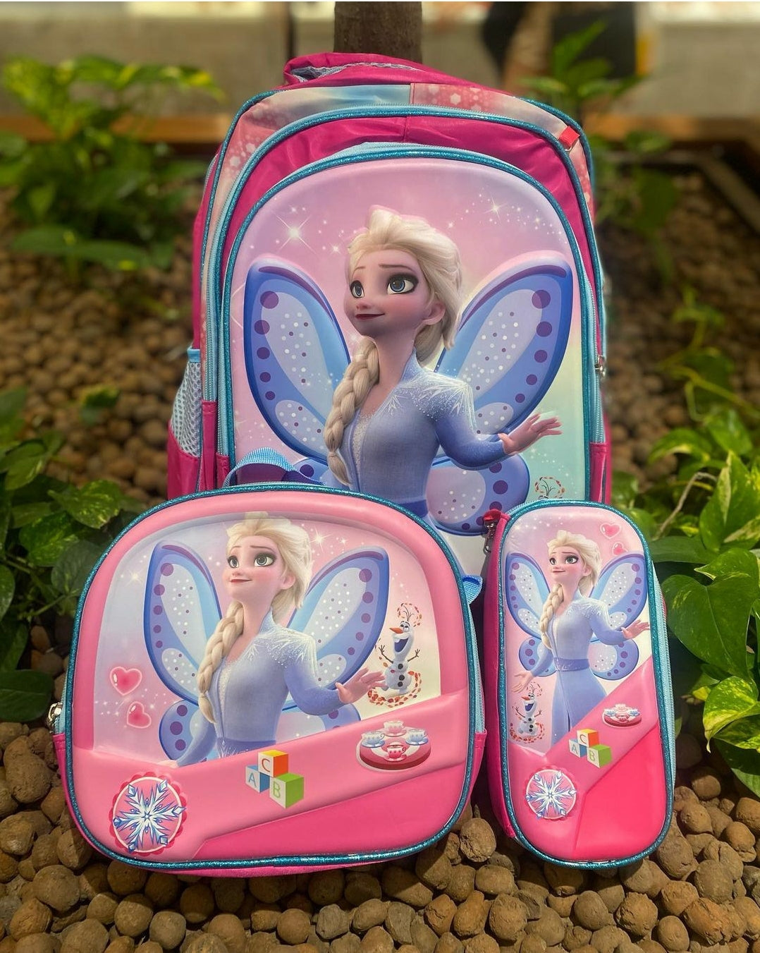Kit Costa 3 Peças Frozen