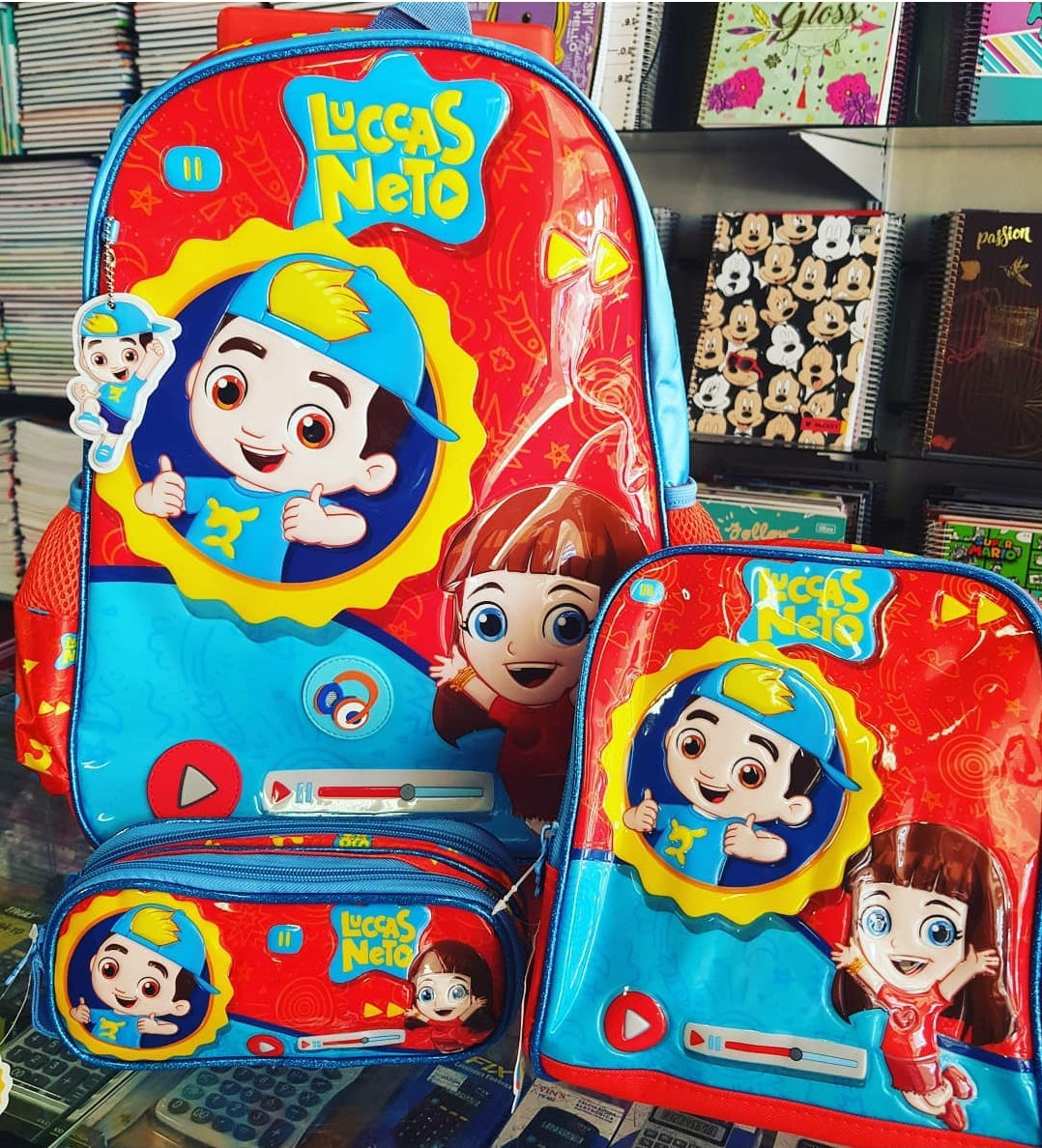 Kit Escolar Lucas Neto