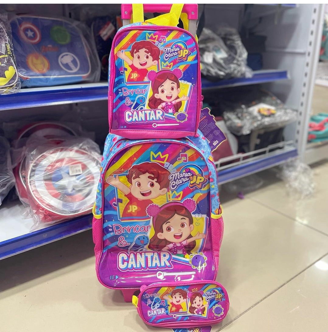 Kit Escolar Maria Clara e JP