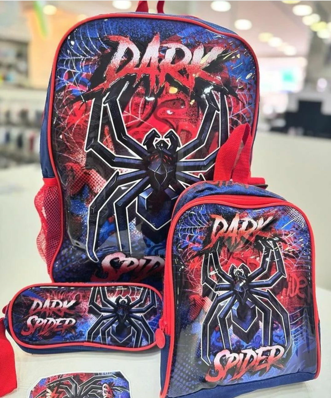 Kit Costa 3 Peças Homem Aranha