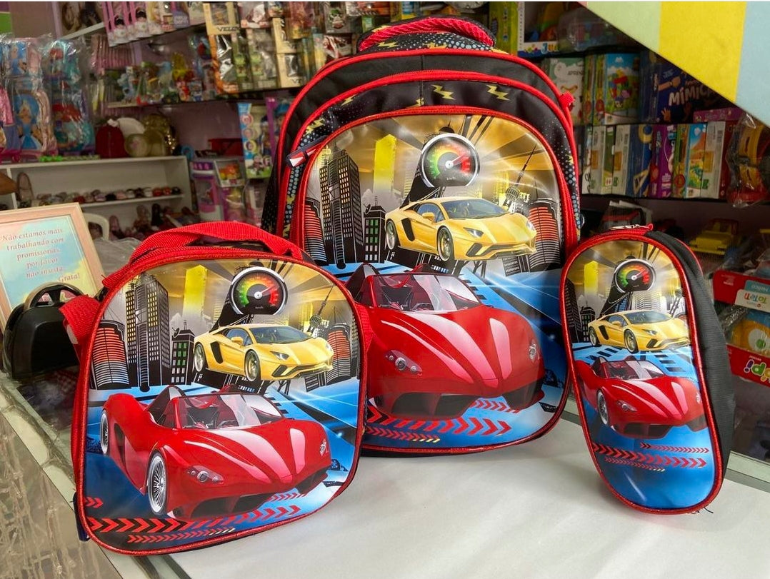 Kit Costa 3 Peças Ferrari