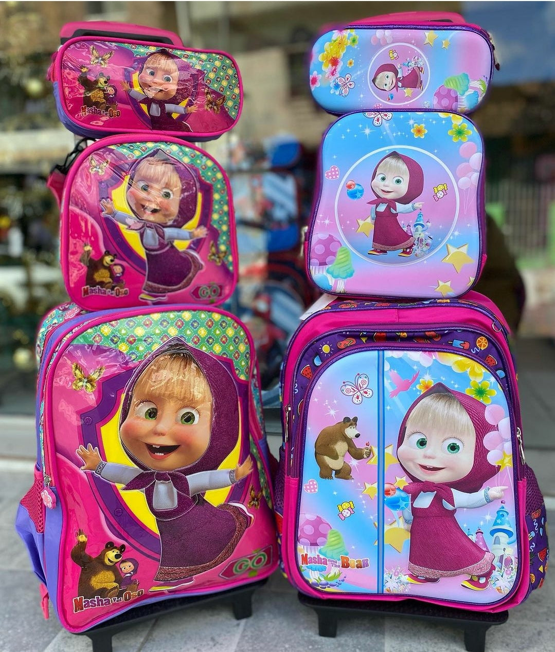 Kit Escolar Masha e o Urso