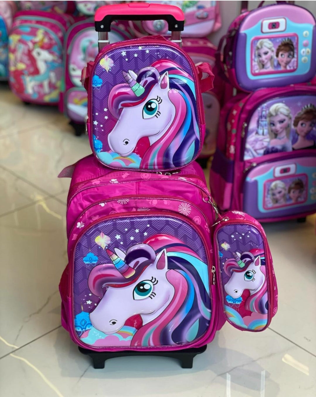 Kit Escolar Unicórnio
