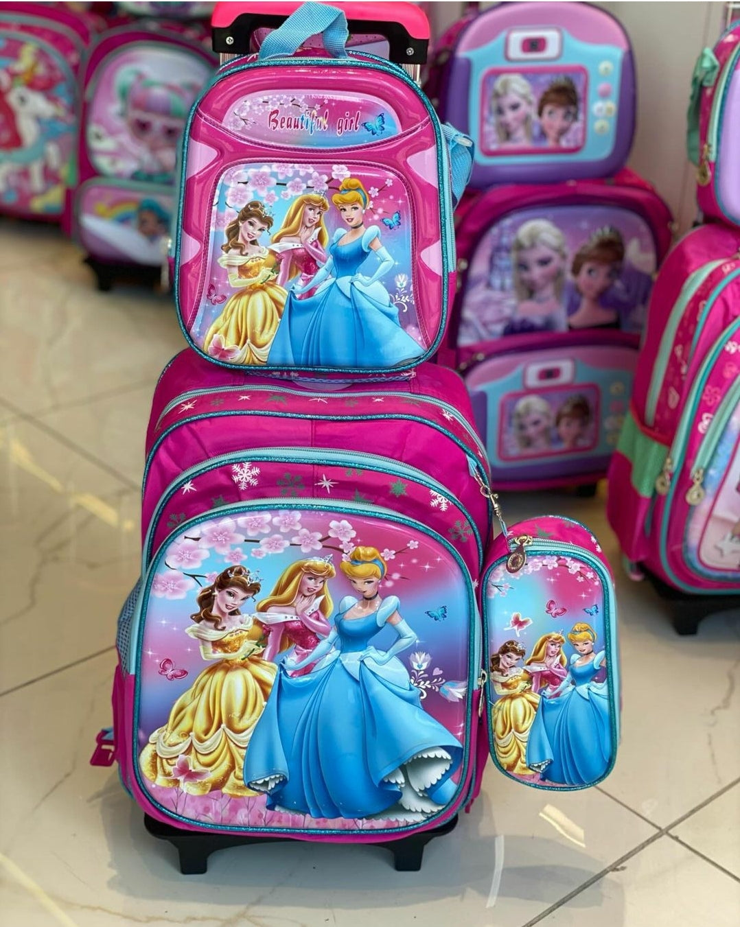 Kit Escolar Princesas