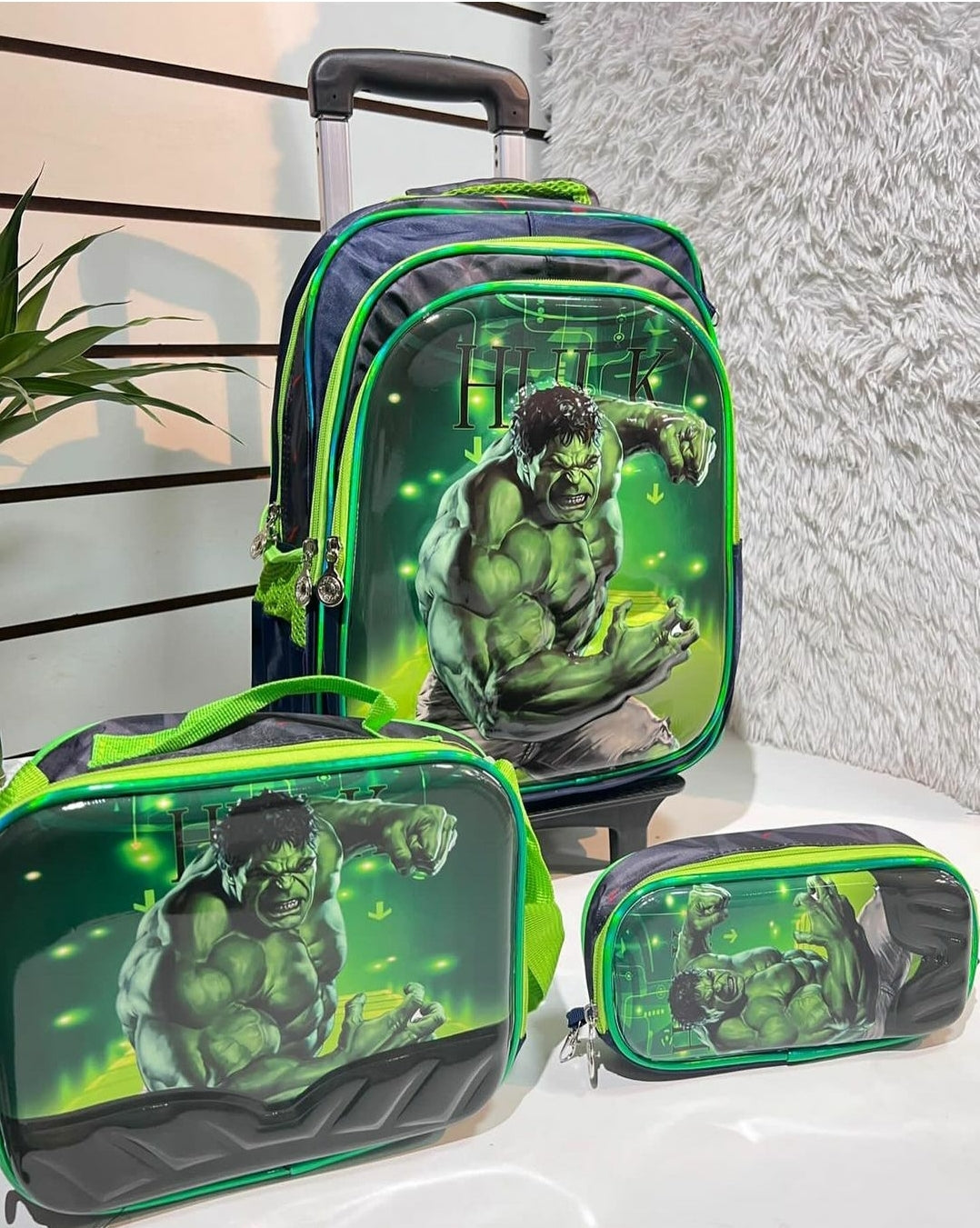 Kit Escolar Hulk