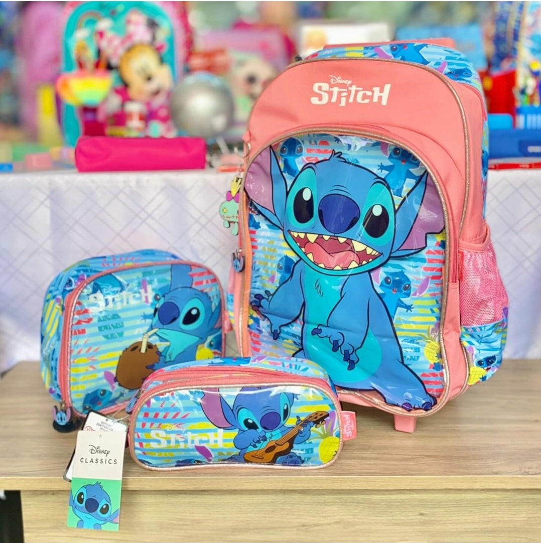 Kit Escolar Stitch
