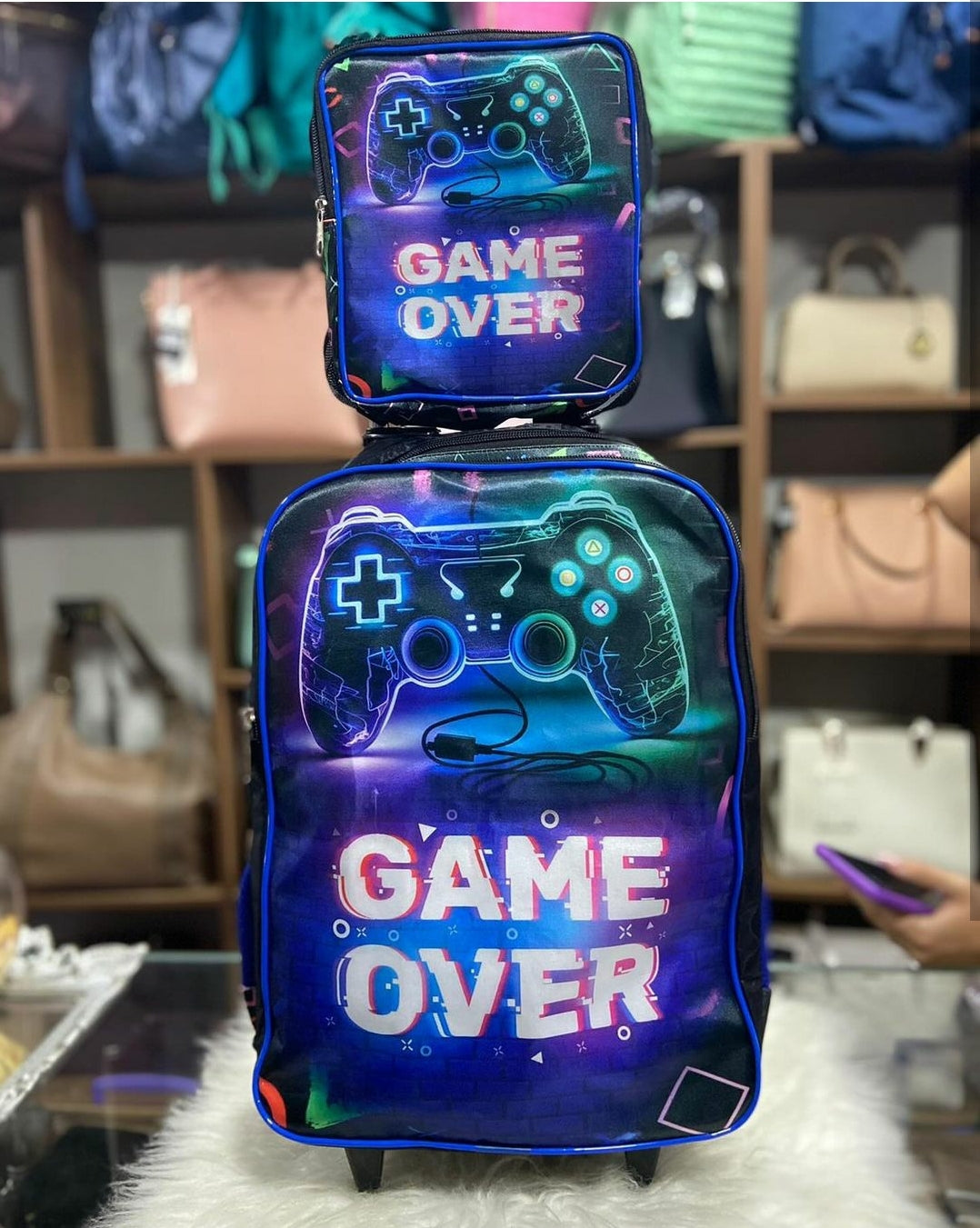 Kit Carrinho 2 Peças Game Over