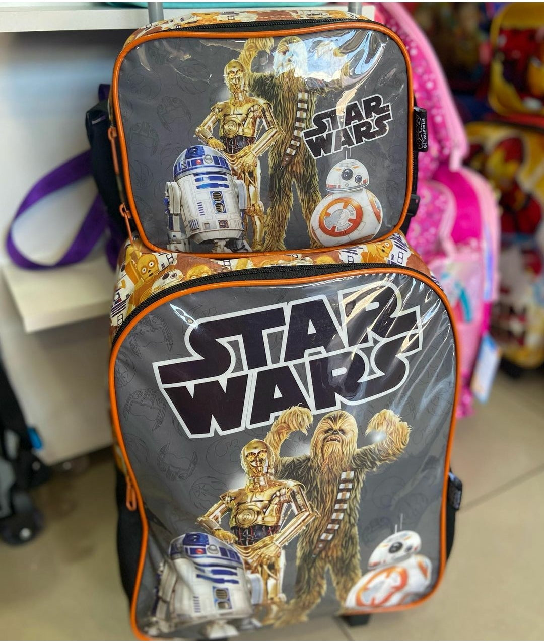 Kit Carrinho 2 Peças StarWars