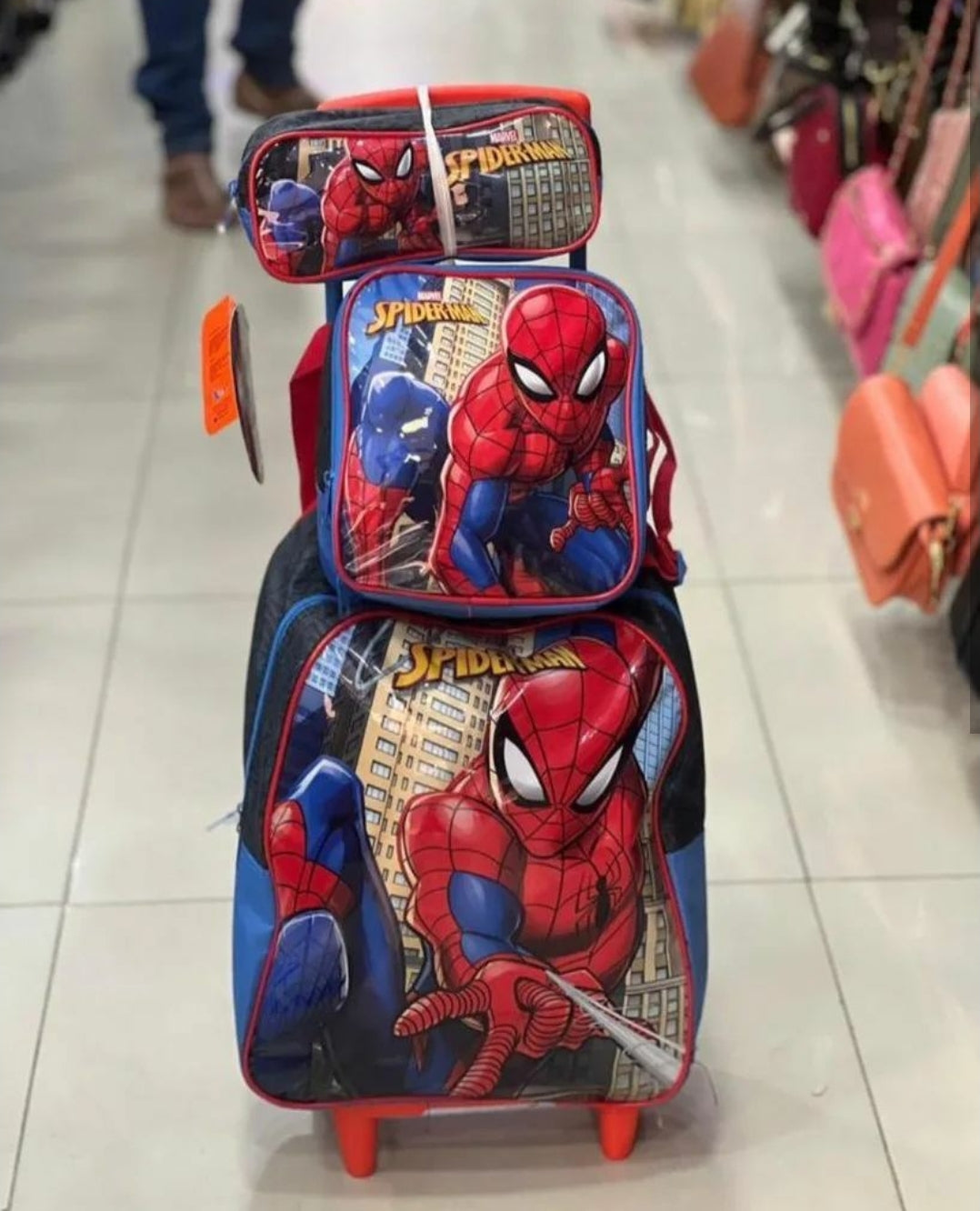 Kit Escolar Homem Aranha