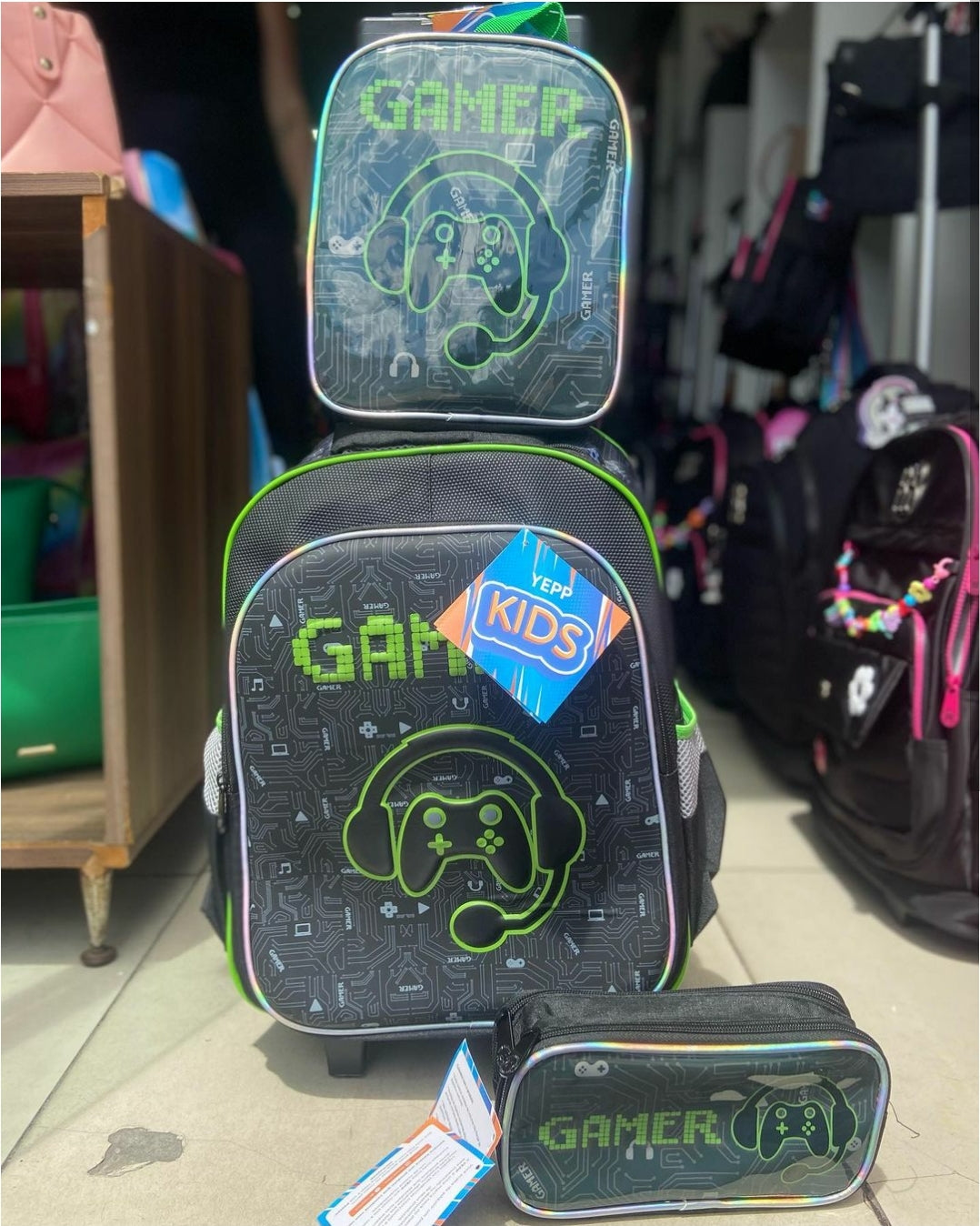 Kit Escolar Gamer