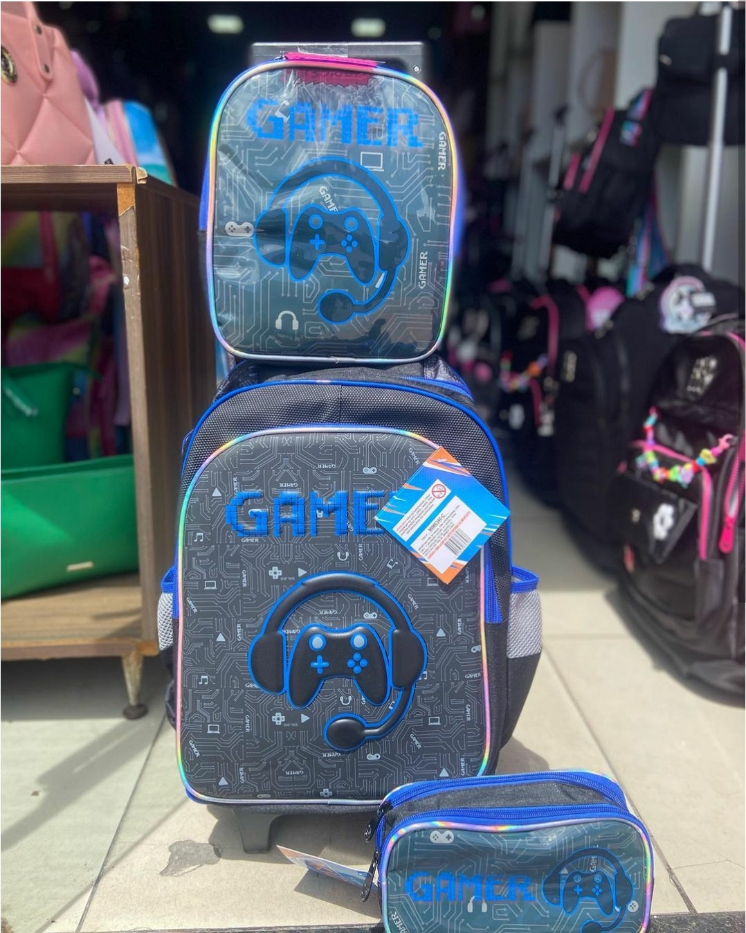 Kit Escolar Gamer