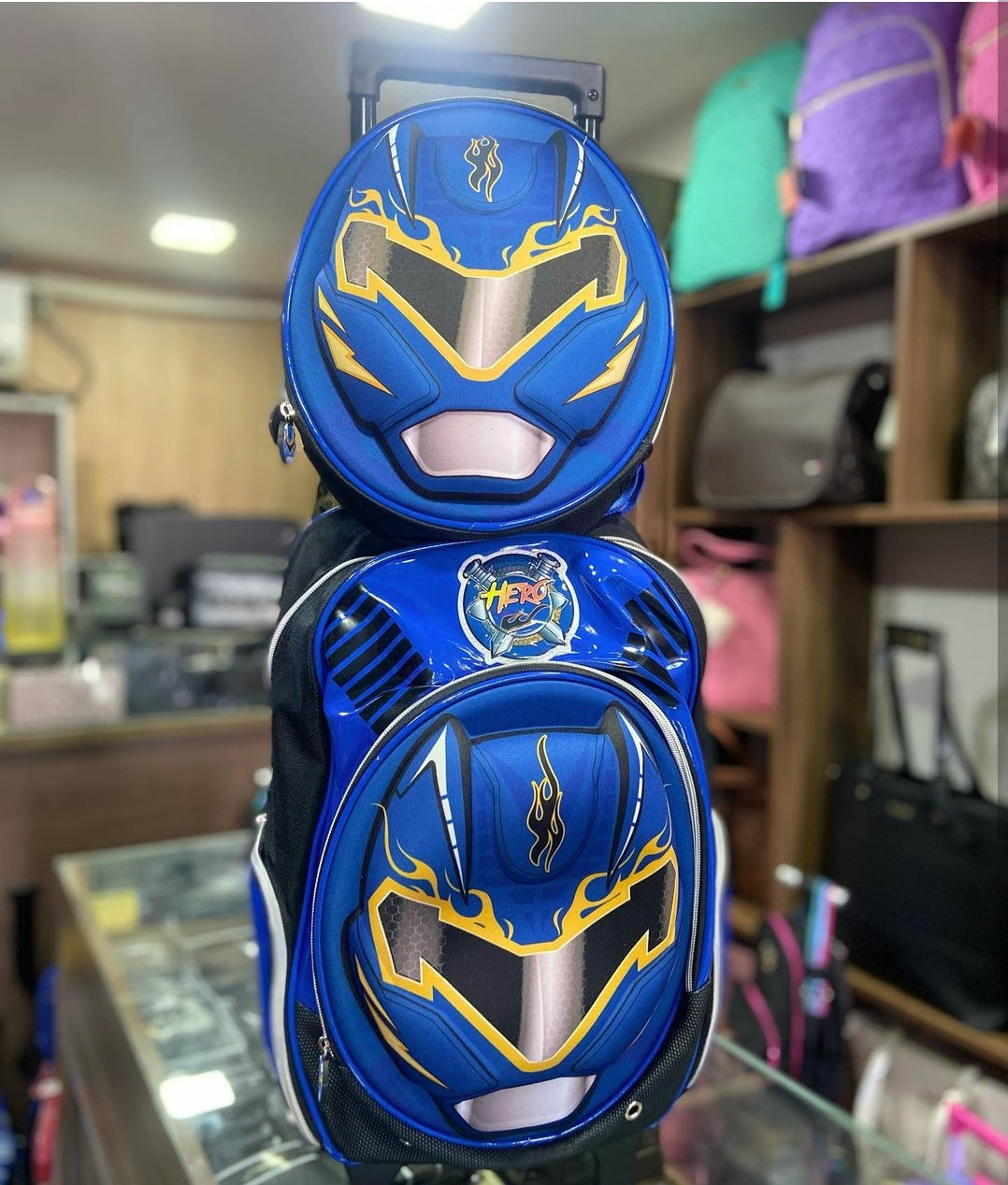 Kit Carrinho 2 Peças Power Rangers