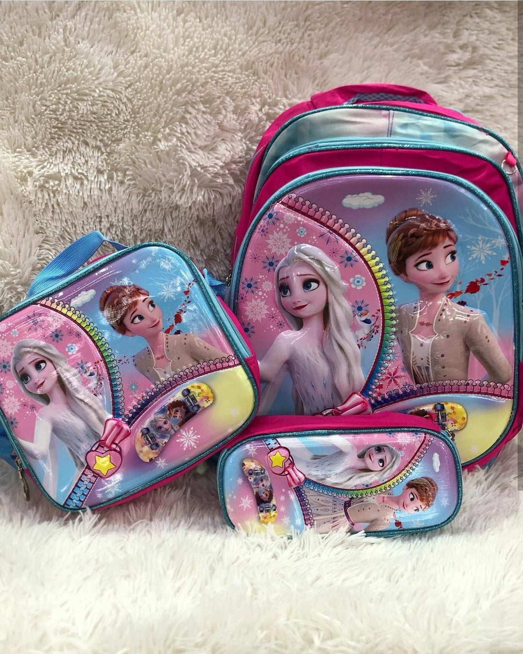Kit Costa 3 Peças Frozen