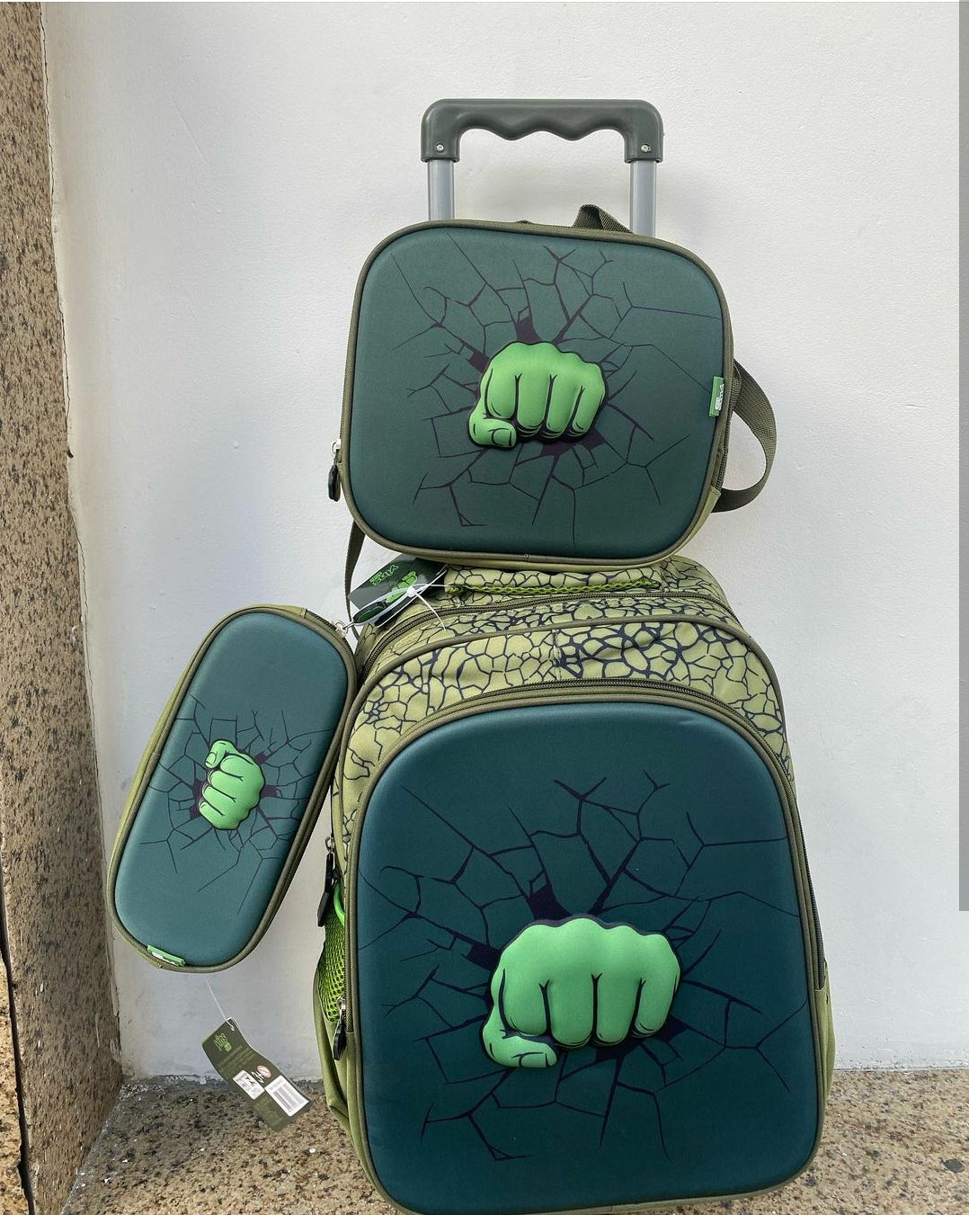 Kit Escolar Hulk