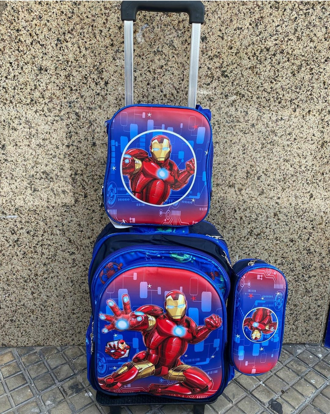 Kit Escolar Homem De Ferro