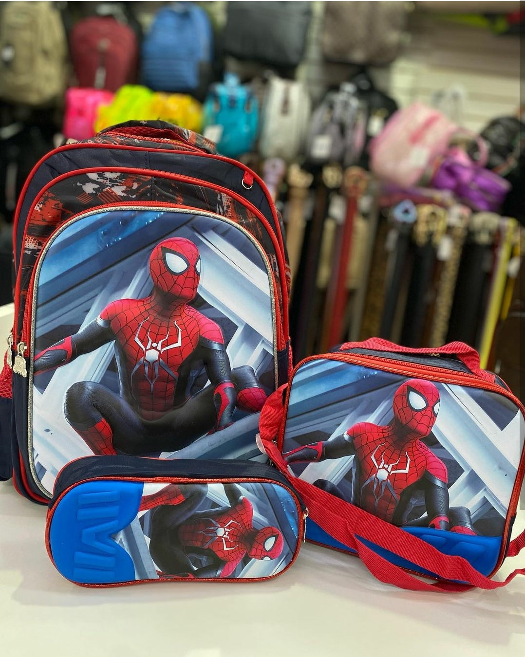 Kit Costa 3 Peças Homem Aranha