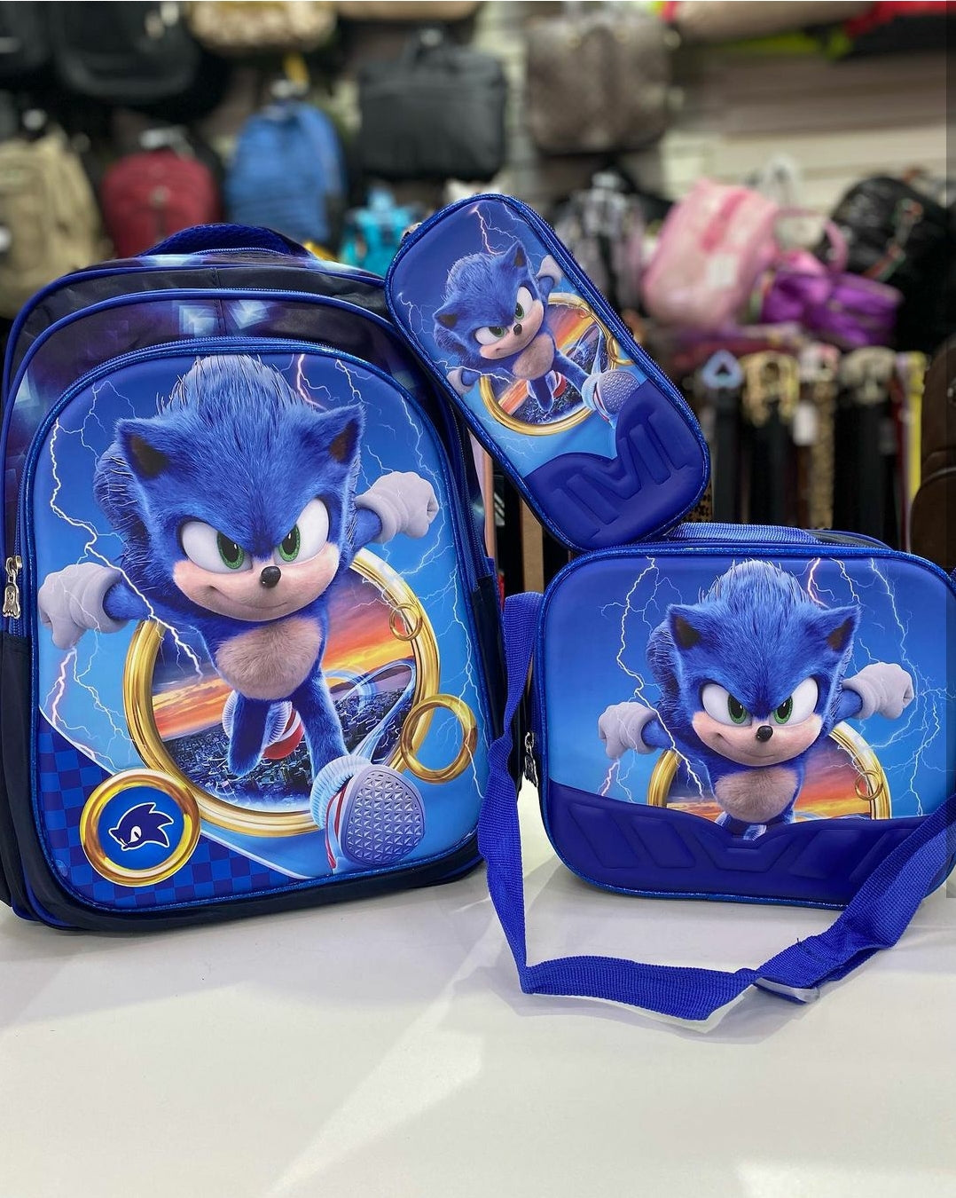 Kit Costa 3 Peças Sonic