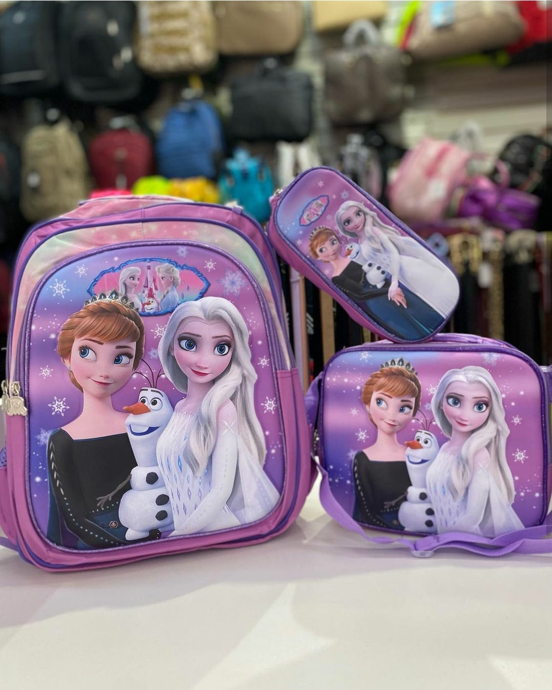 Kit Costa 3 Peças Frozen