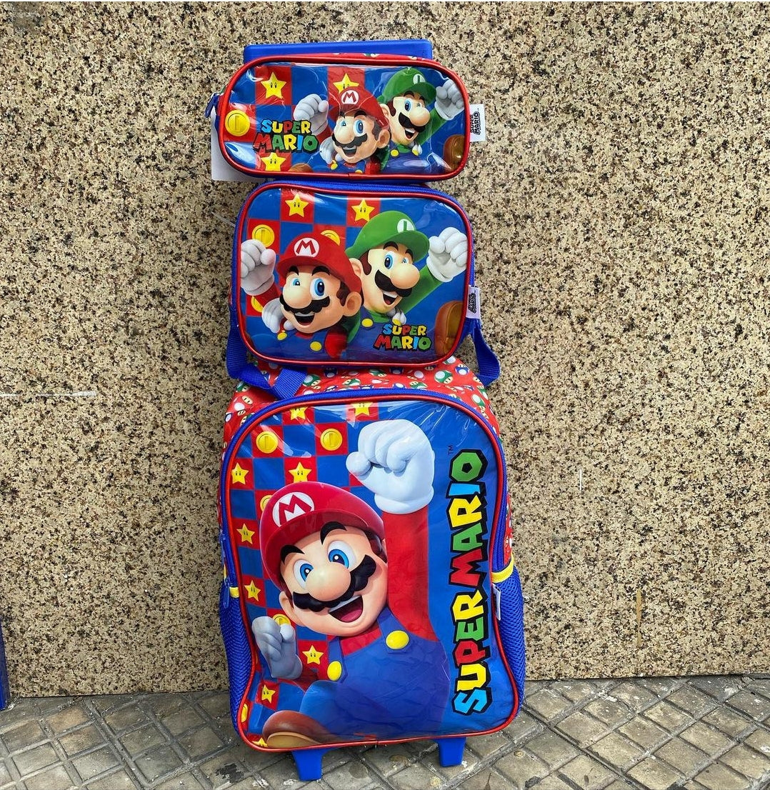 Kit Escolar Super Mario
