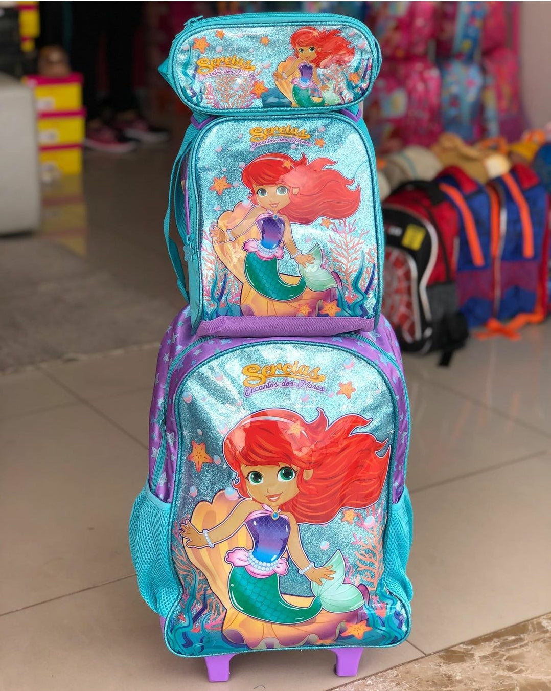 Kit Escolar Sereia