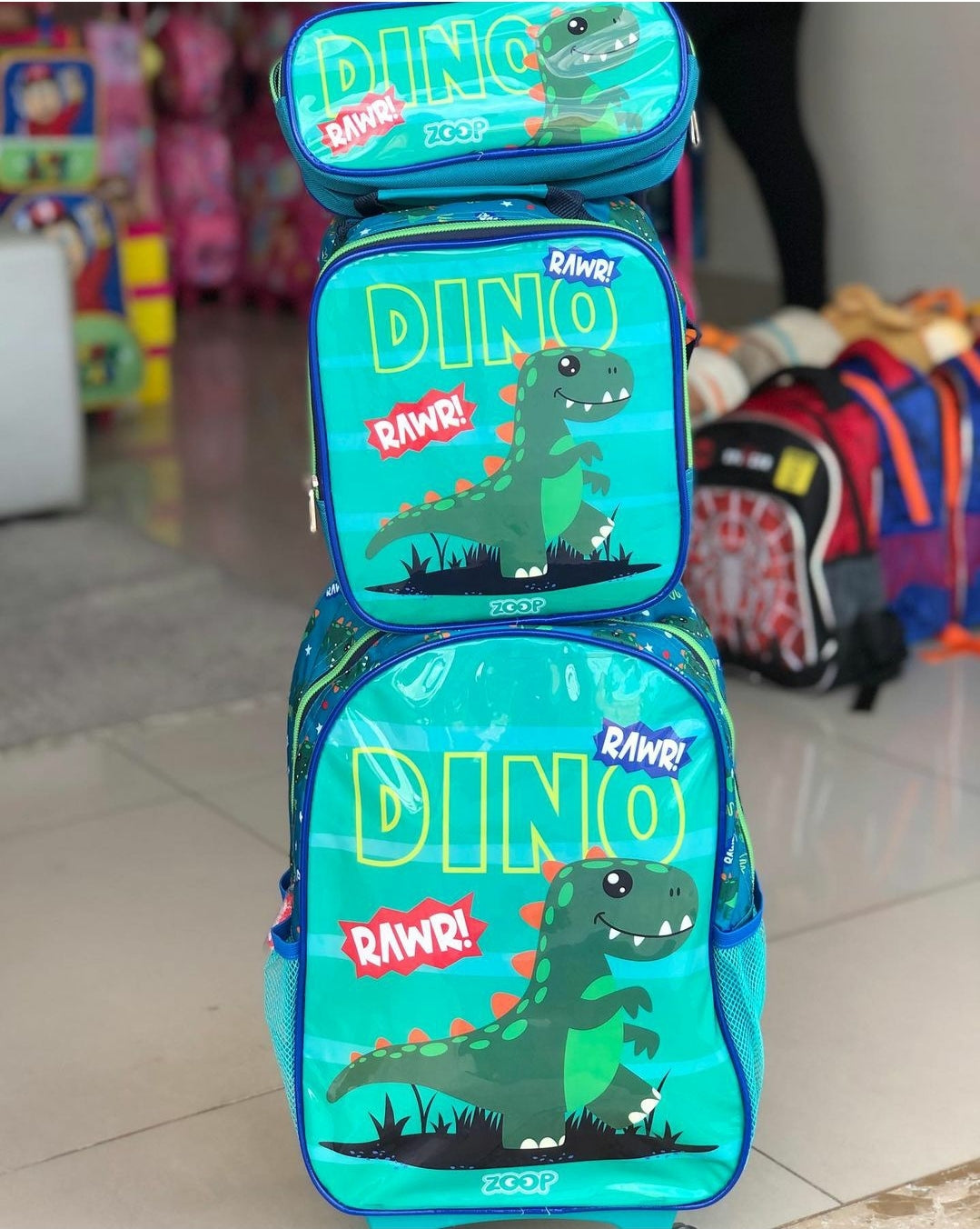 Kit Escolar Dinossauro