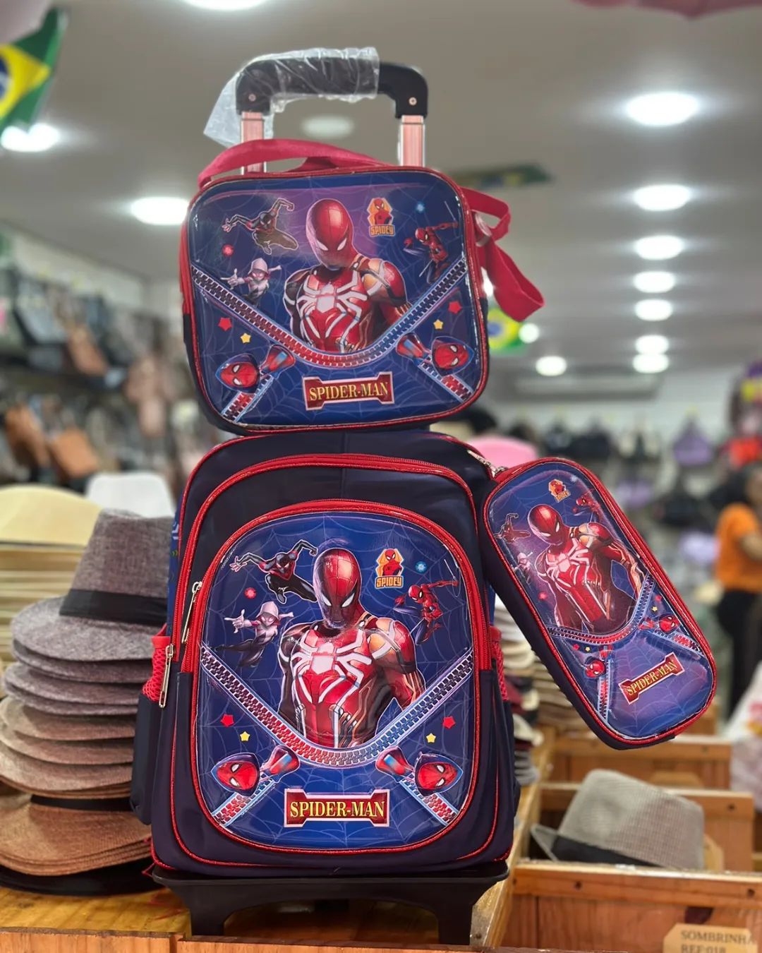 Kit Escolar Homem Aranha
