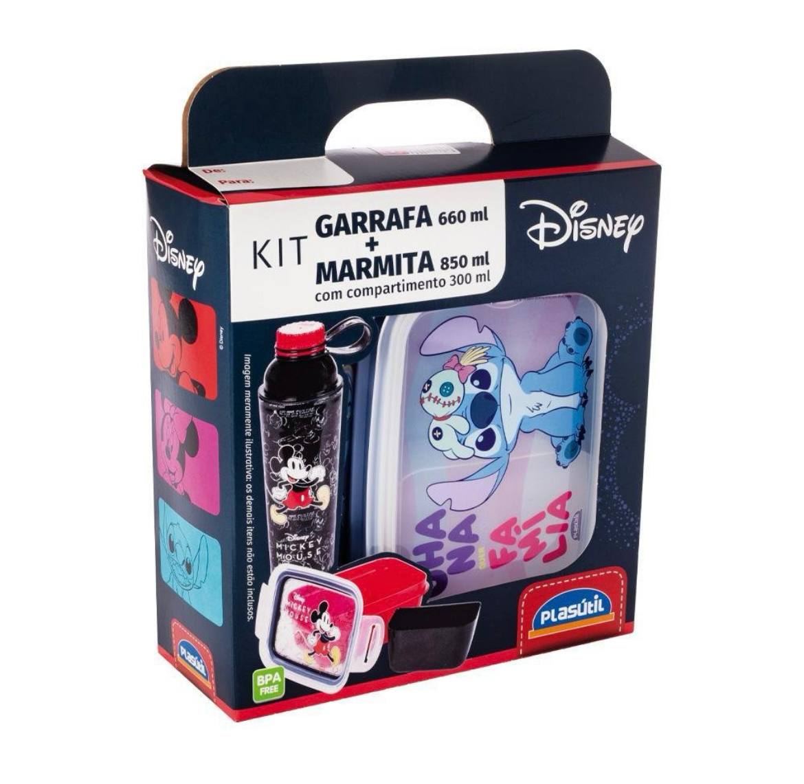 Kit Lancheira Stitch